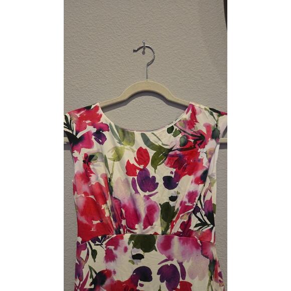 Alie Street London Pippa Women's Floral Shift Dress Pink Sleeveless Size 0 - Picture 3 of 10